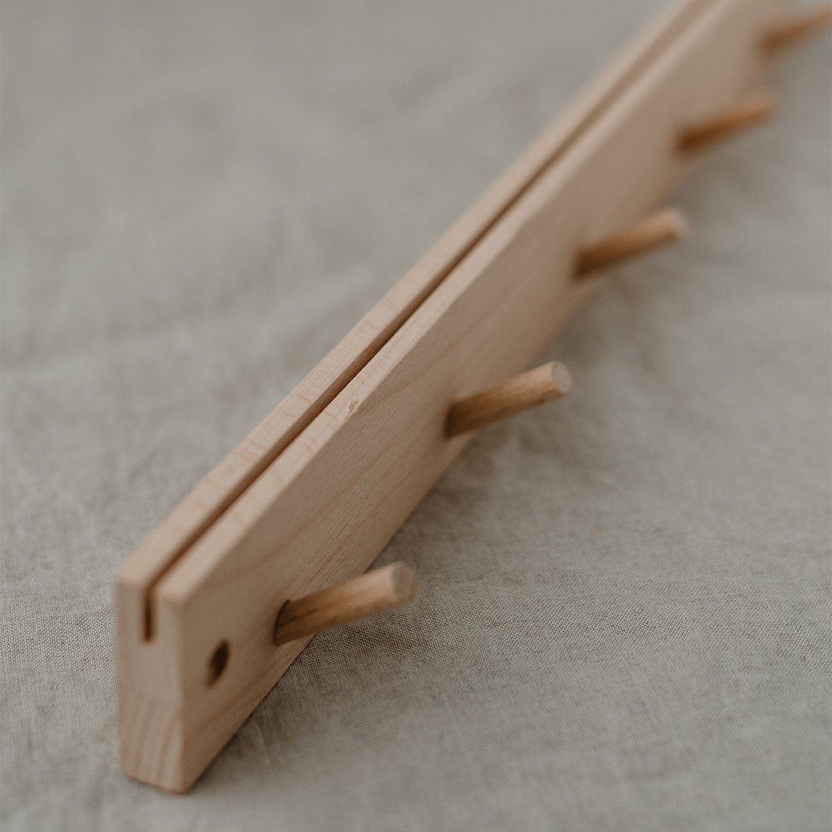 Houten kapstok met kaarthouder | Diverse maten