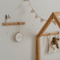 Houten kapstok met kaarthouder | Diverse maten