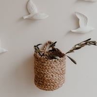 Jute hangmandje | Ø 15 cm