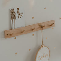 Houten kapstok met kaarthouder | Diverse maten