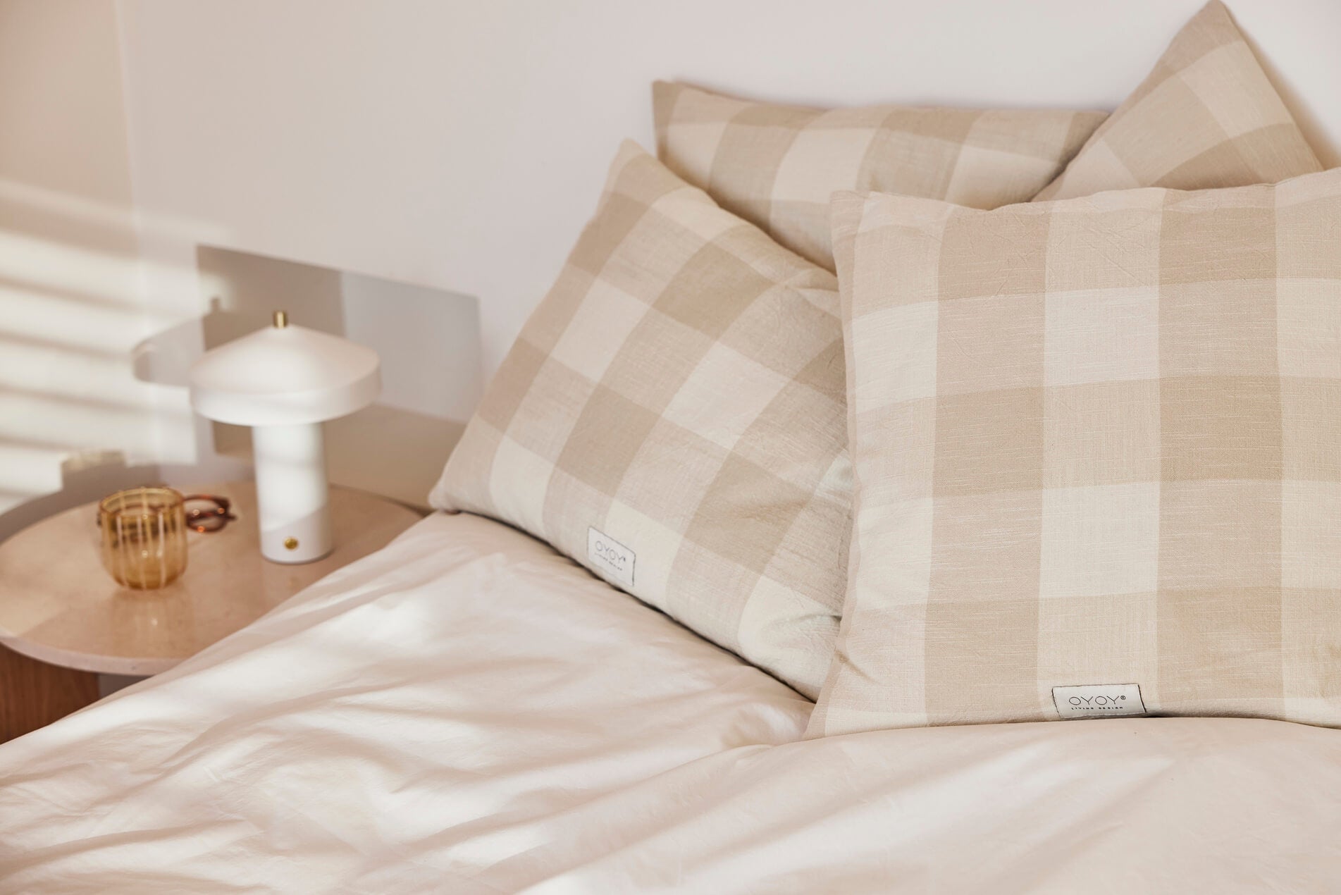 Kussenhoes Chess | 50 x 50 cm | Clay