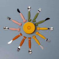 Siliconen bestekset | 3-delig | Mr. Fox