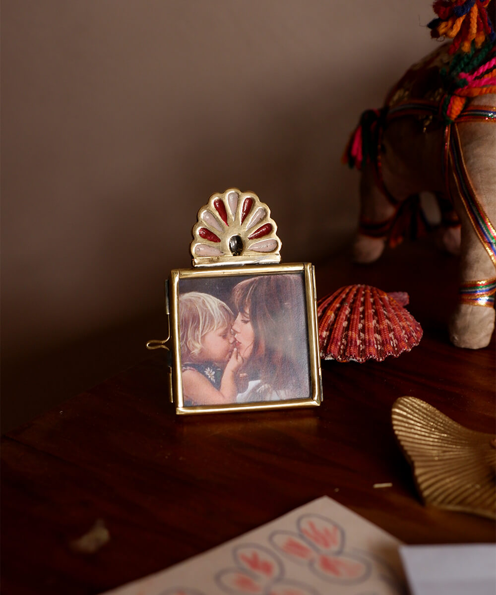 Mini fotolijstje | Rosie roset | Peach