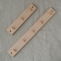 Houten kapstok met kaarthouder | Diverse maten