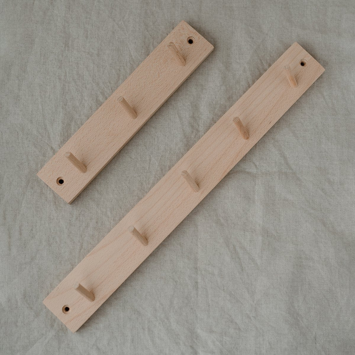 Houten kapstok met kaarthouder | Diverse maten