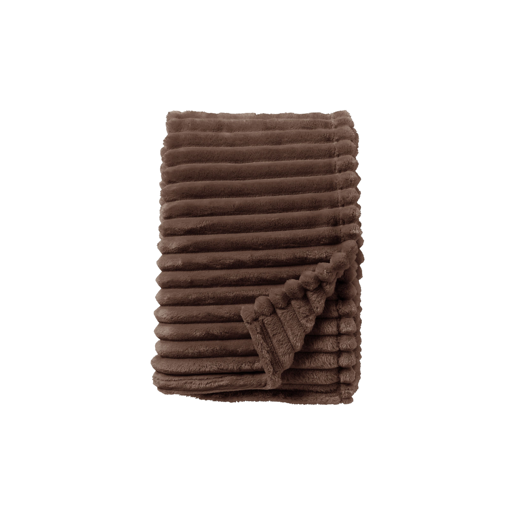 Plaid Ricky | 150 x 200 cm | Chocolate martini