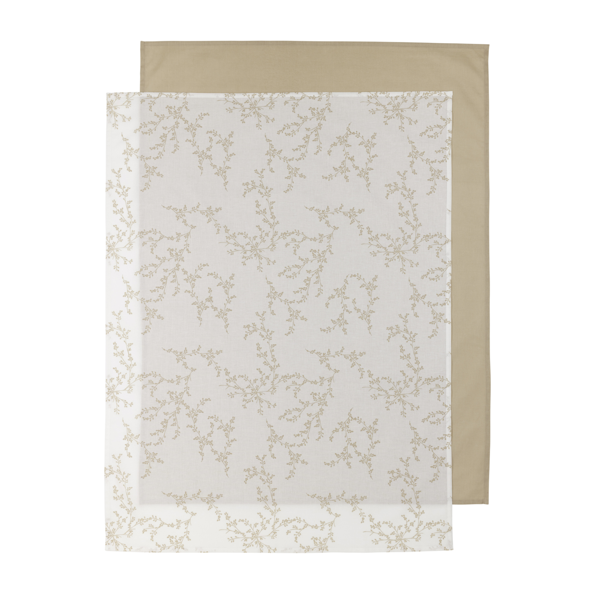 Wieglaken Branches | 2-pack | 75 x 100 cm | Sand