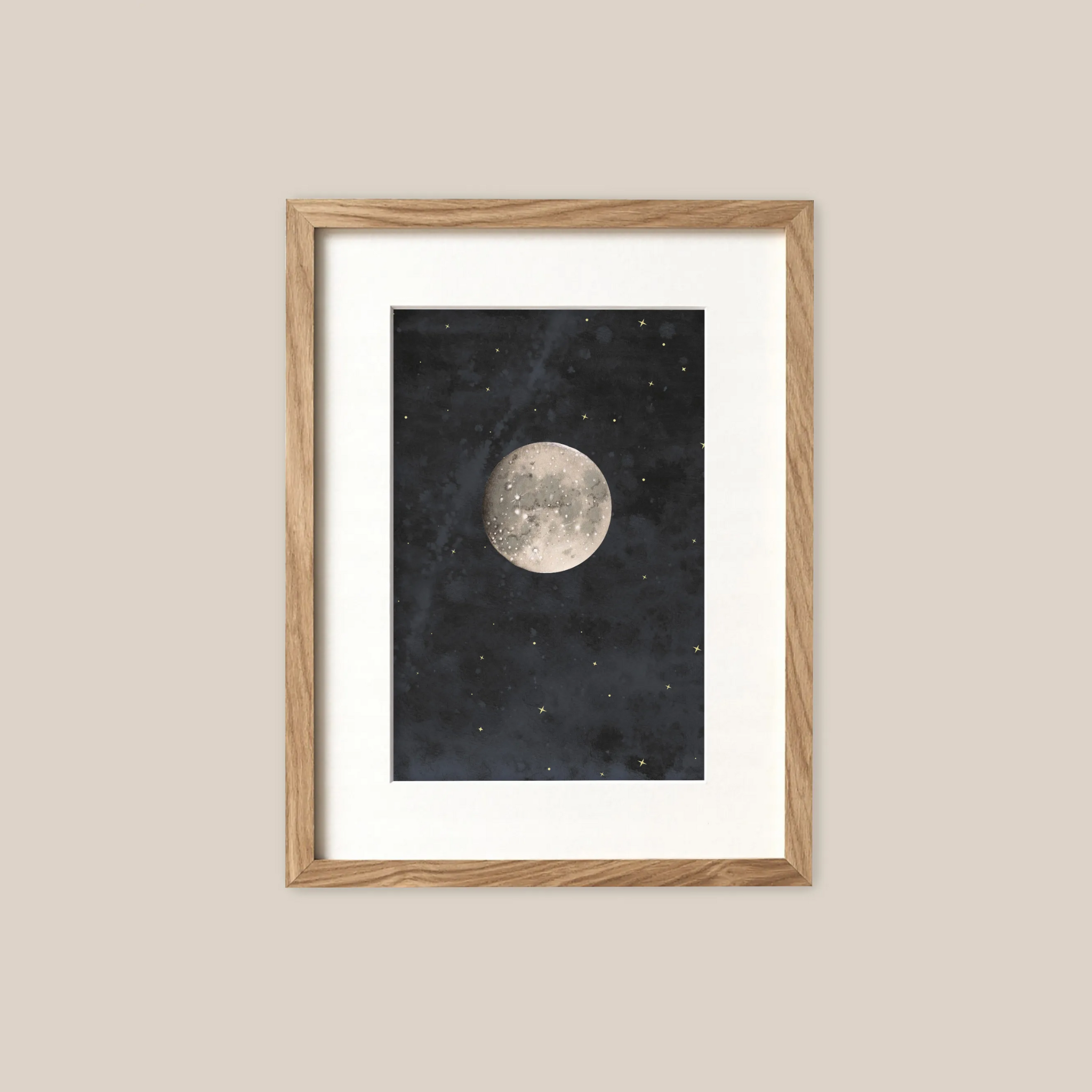 Miniposter | Volle maan