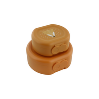 Snackdoosjes met clip | 2-pack | Mr. Fox