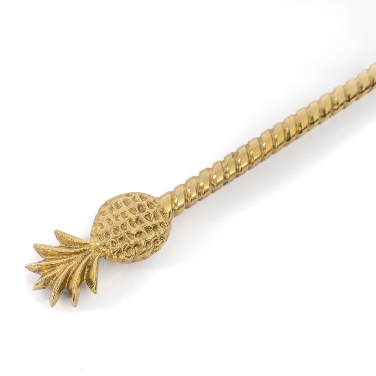 Messing saladevork | Pineapple | Goud