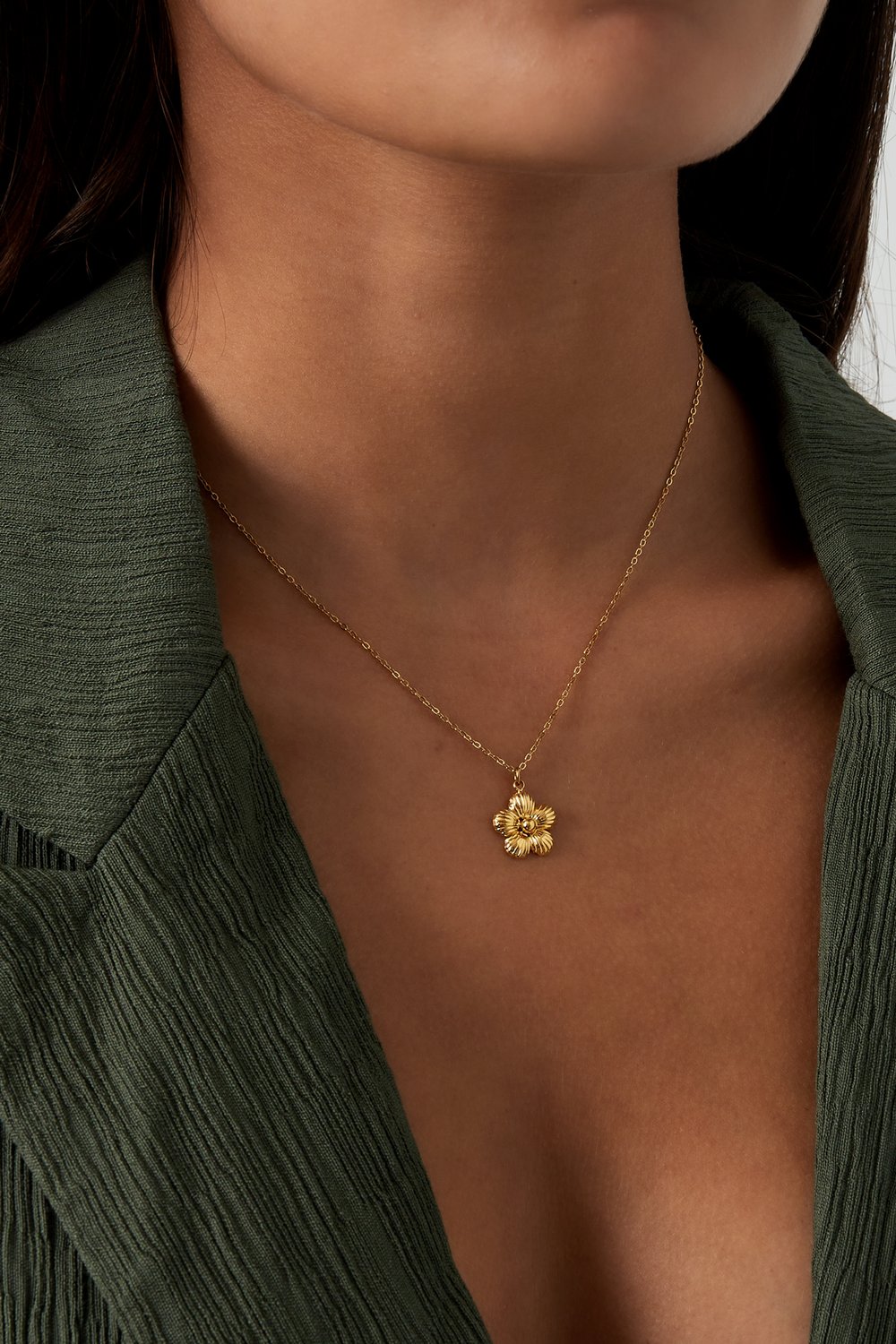 Ketting | Daisy | Goud