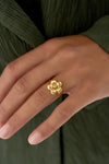 Ring | Daisy | Goud