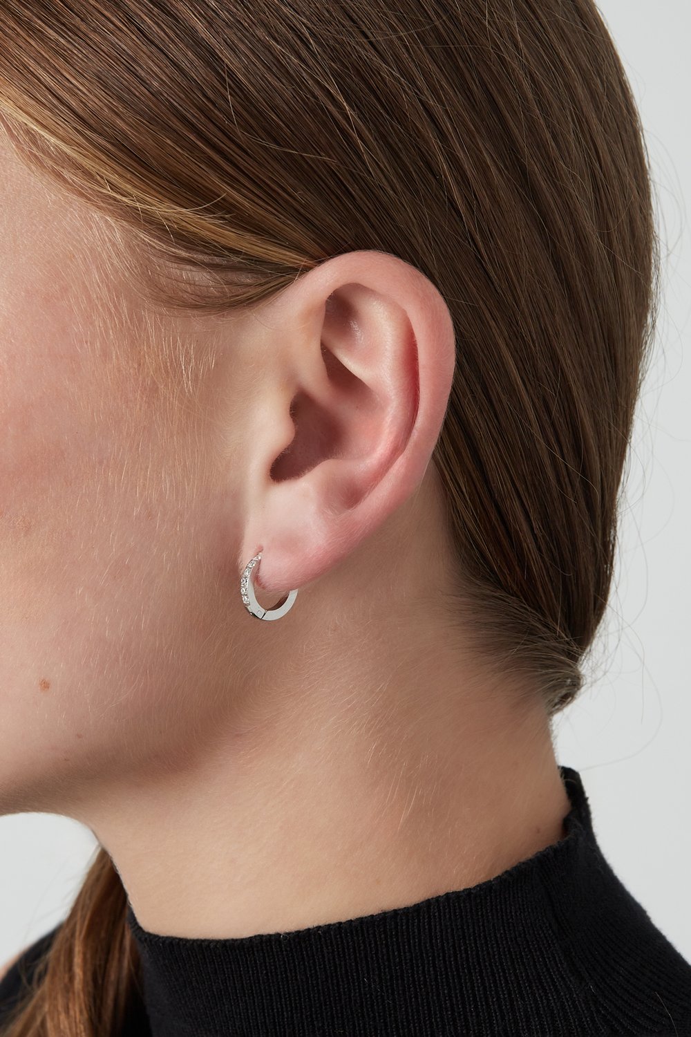 Oorbellen | Strass | Zilver