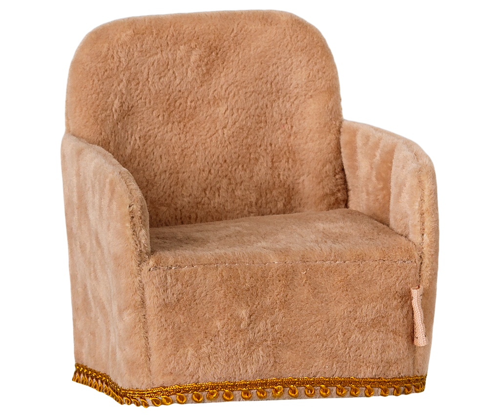 Maileg | Folding chair | Mouse | Powder