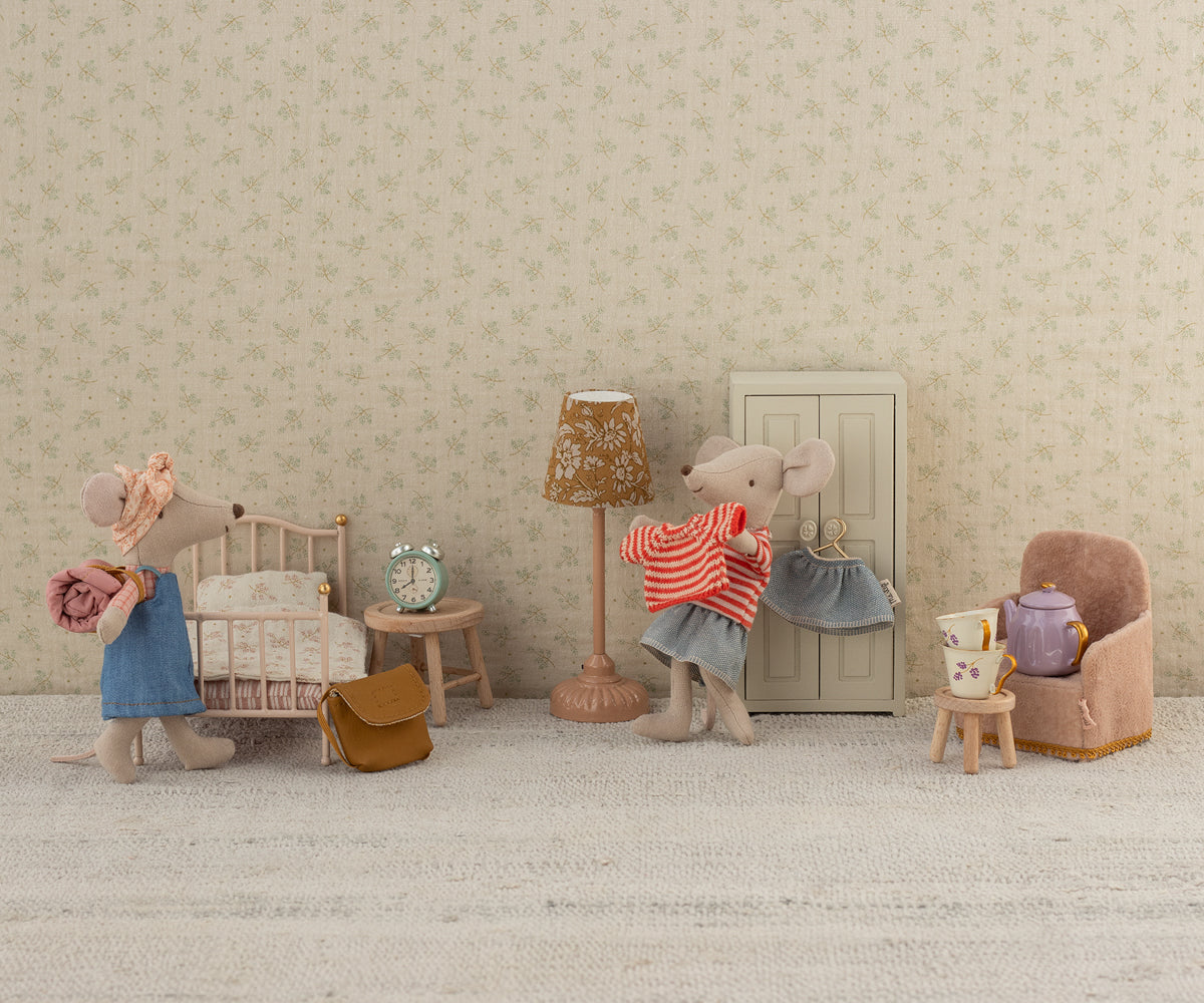 Maileg | Folding chair | Mouse | Powder