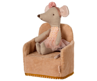 Maileg | Folding chair | Mouse | Powder