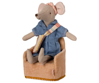 Maileg | Folding chair | Mouse | Powder