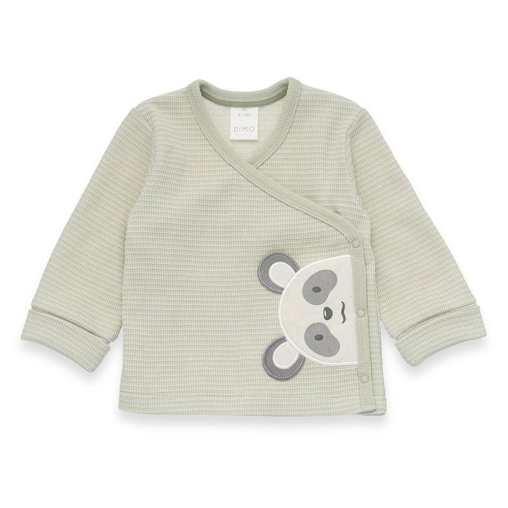 Overslagshirtje met lange mouw | Panda