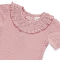 Pre-order | Ruffle romper | Roze