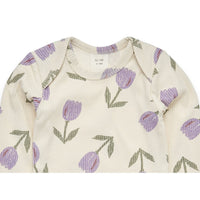 Pre-order | Romper met lange mouwen | Blooming tulips