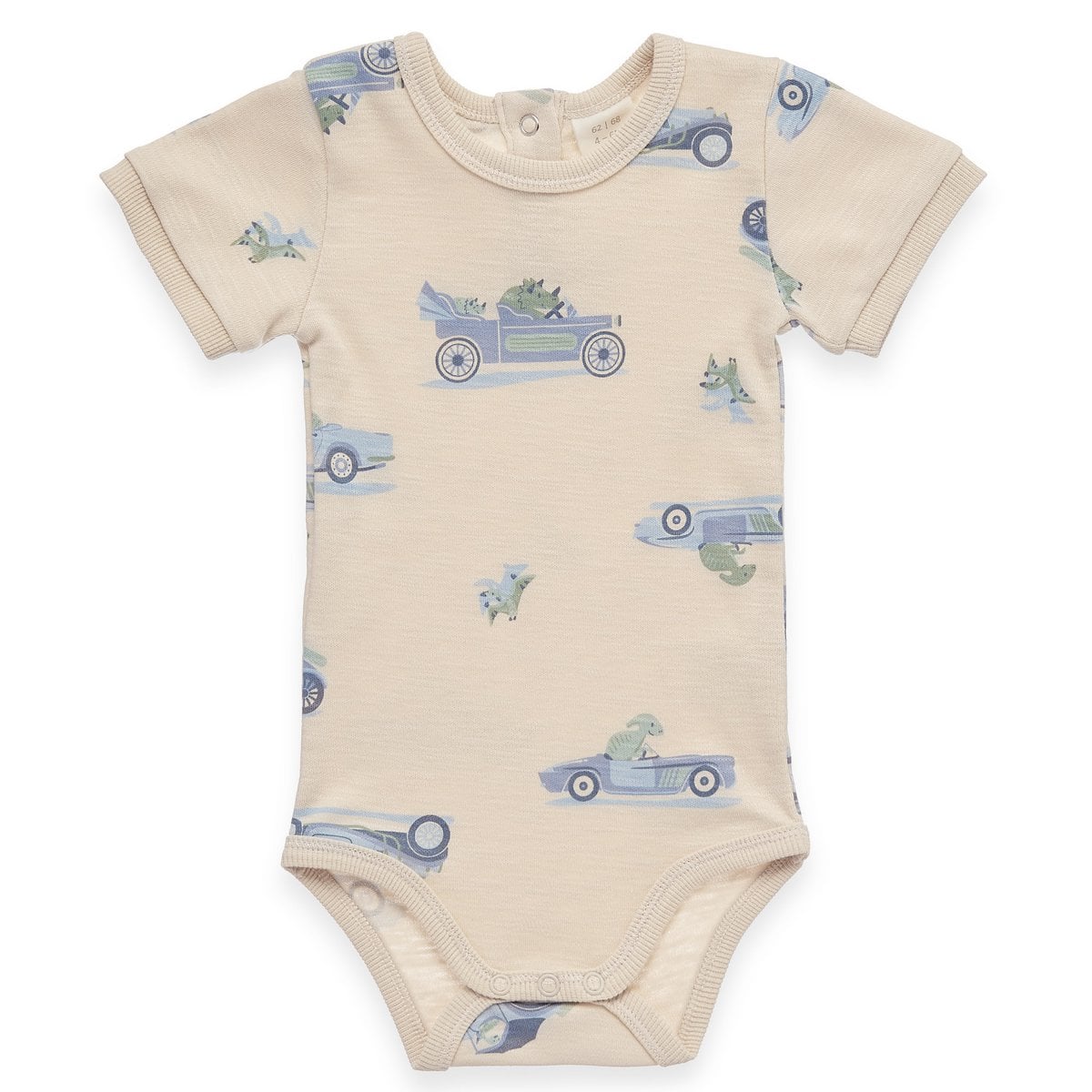 Pre-order | Romper met korte mouwen | Oldtimer dino