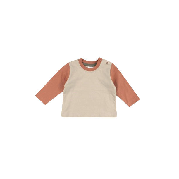 Pre-order | T-shirt | Coral & beige
