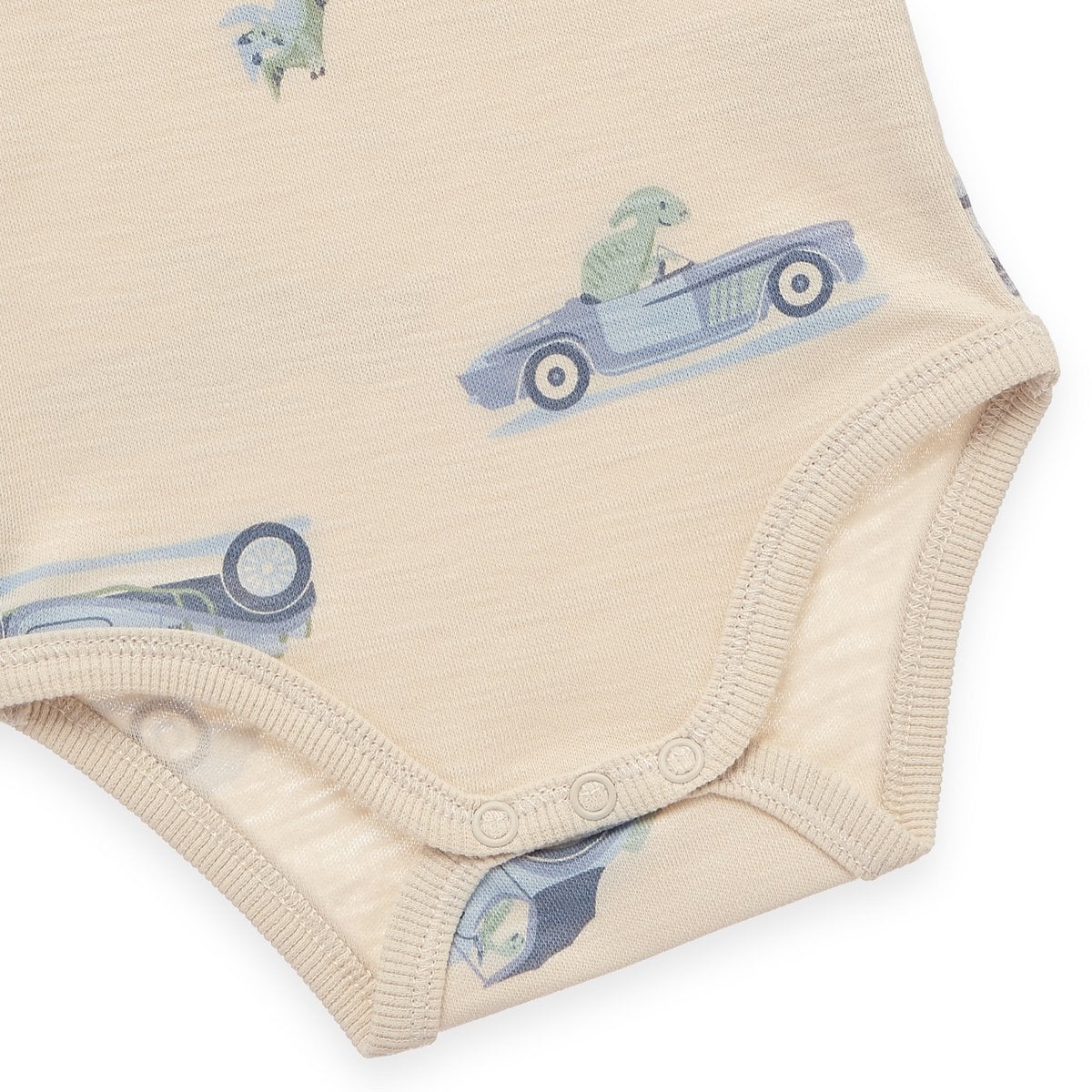 Pre-order | Romper met korte mouwen | Oldtimer dino