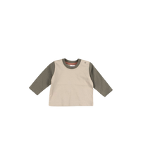 Pre-order | T-shirt | Groen & beige