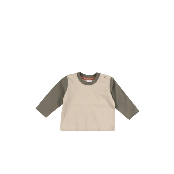 Pre-order | T-shirt | Groen & beige