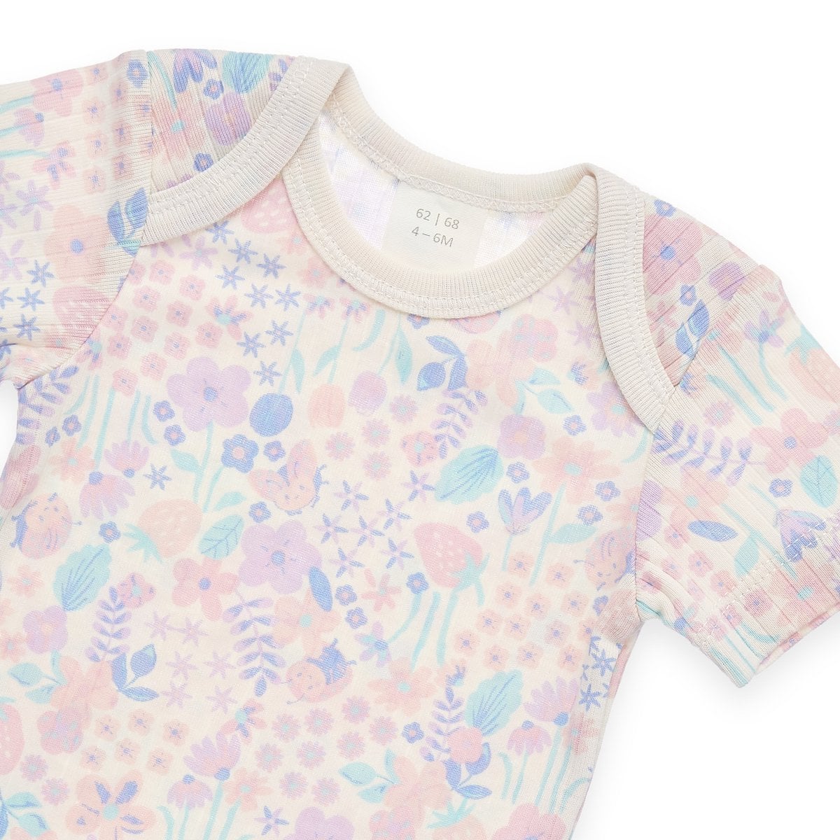 Pre-order | Romper | Flowers | Soft radiant