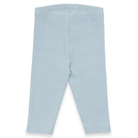Pre-order | Ribstof legging | Soft blue