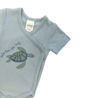 Pre-order | Romper met korte mouwen | Little turtle
