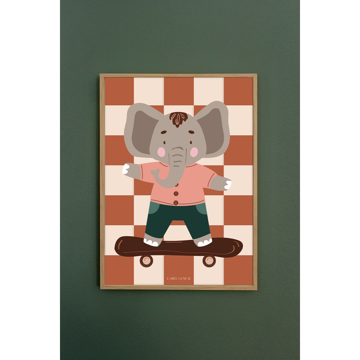 Pre-order | Poster | Olifant Ollie