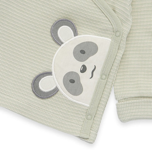 Overslagshirtje met lange mouw | Panda