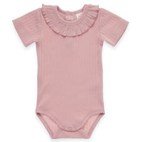 Pre-order | Ruffle romper | Roze
