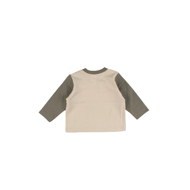 Pre-order | T-shirt | Groen & beige