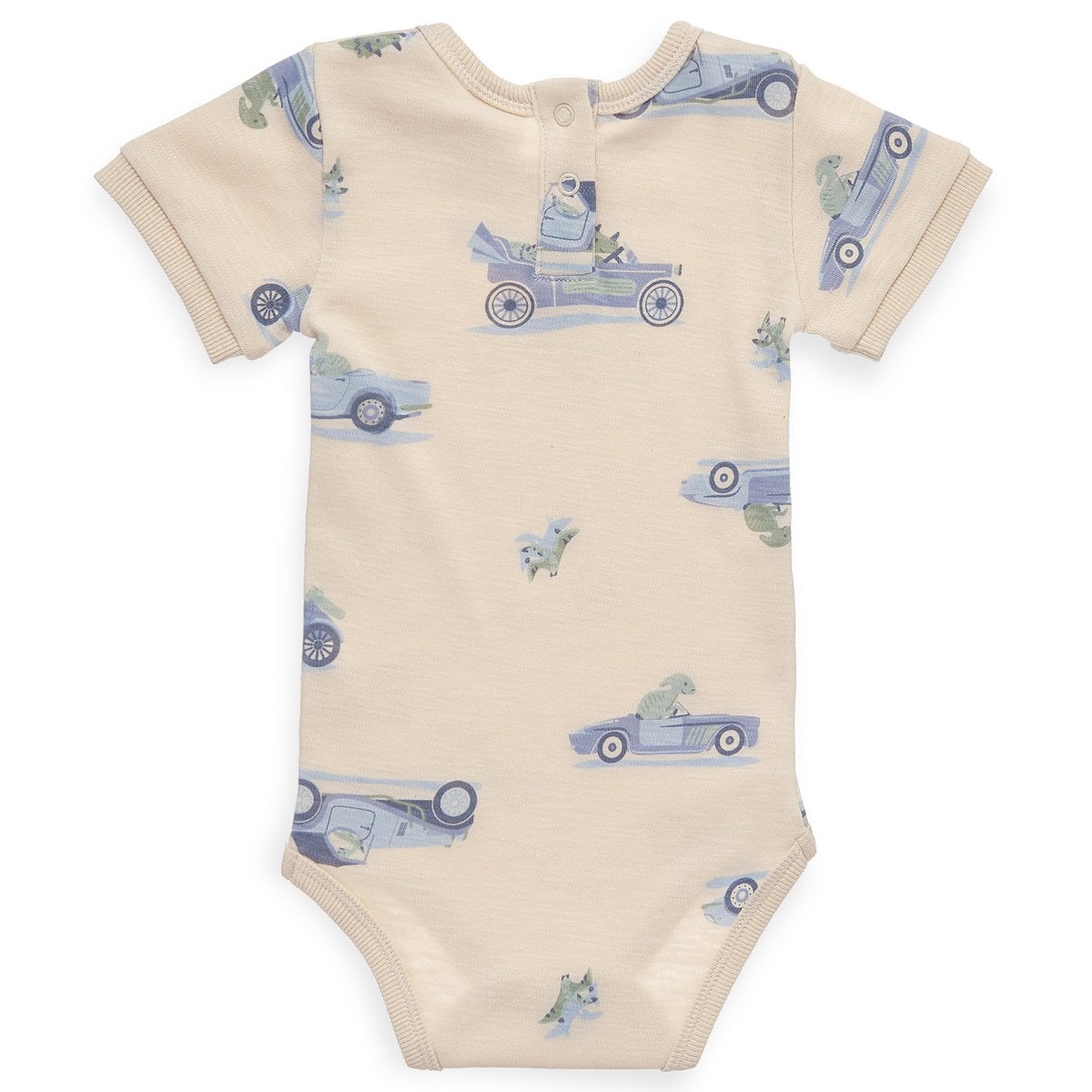 Pre-order | Romper met korte mouwen | Oldtimer dino