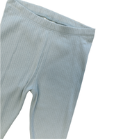 Pre-order | Ribstof legging | Grey blue