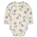 Romper met lange mouw | Blooming tulips