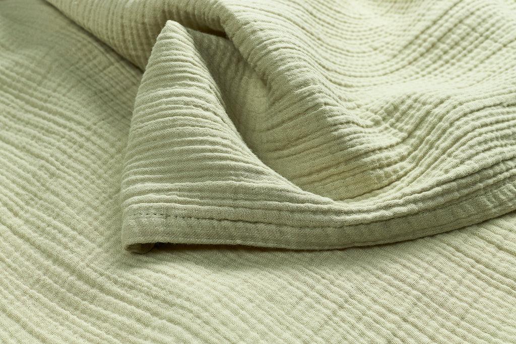 Hydrofiel laken | 75 x 100 cm | Soft olive