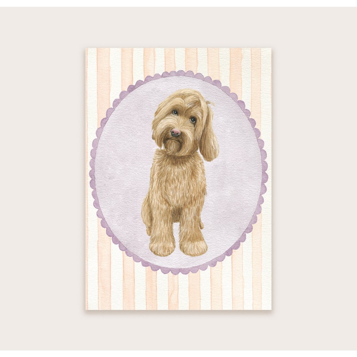 Wenskaart | Labradoodle