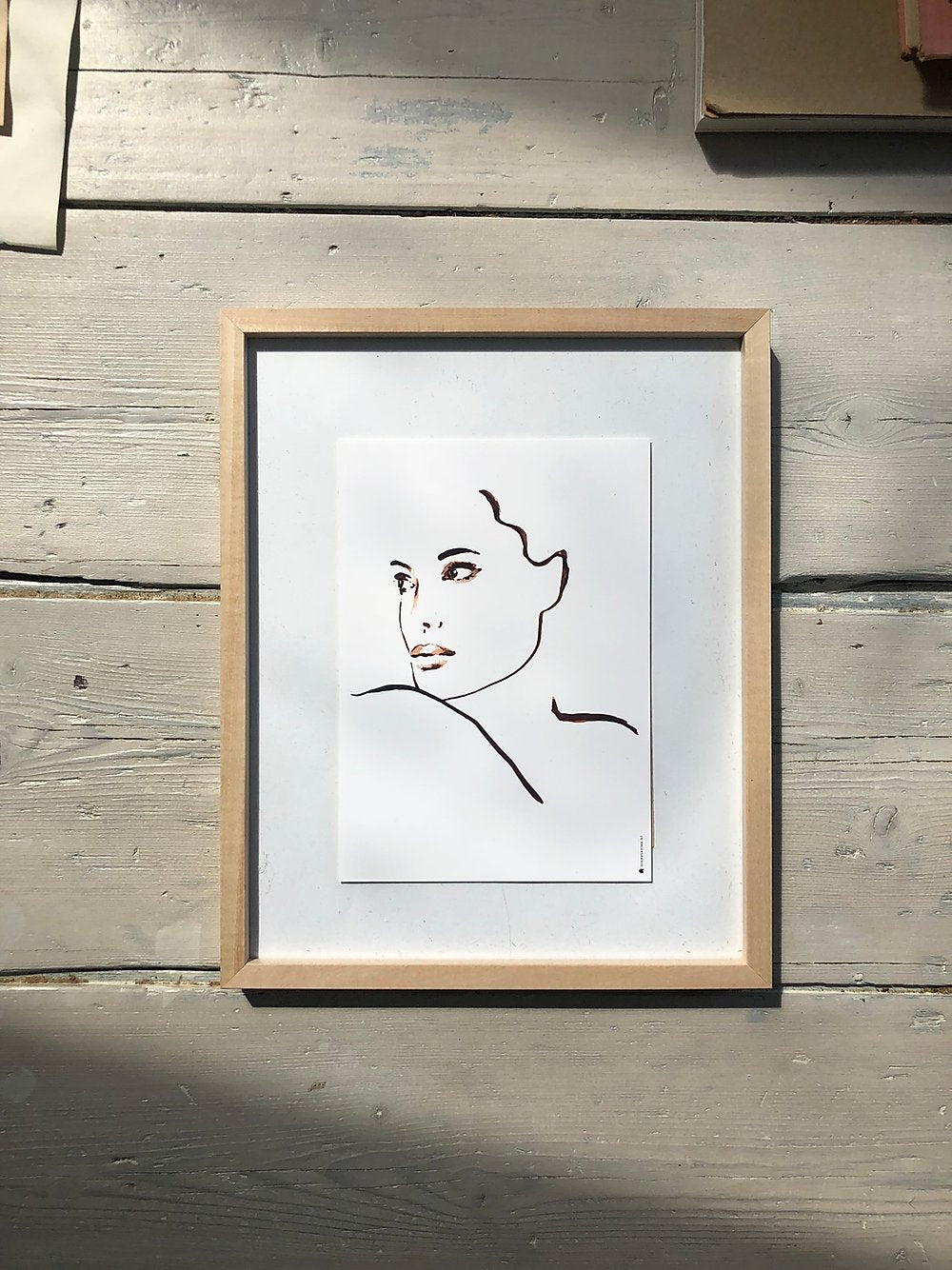 Art print | Brown eyes | A5
