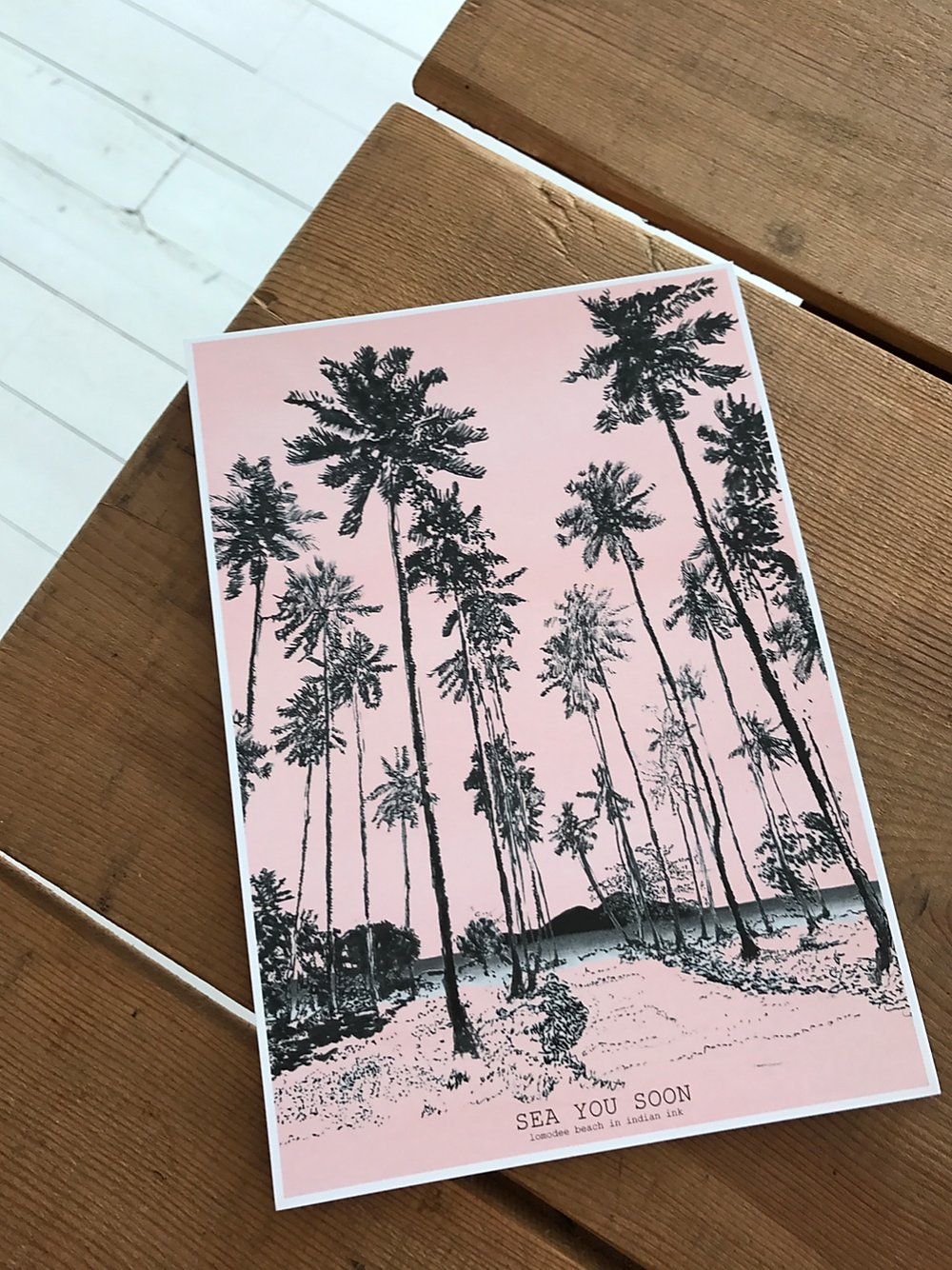 Art print | Sea you soon | A5