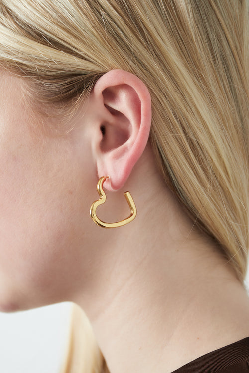 Heart Clip Earrings
