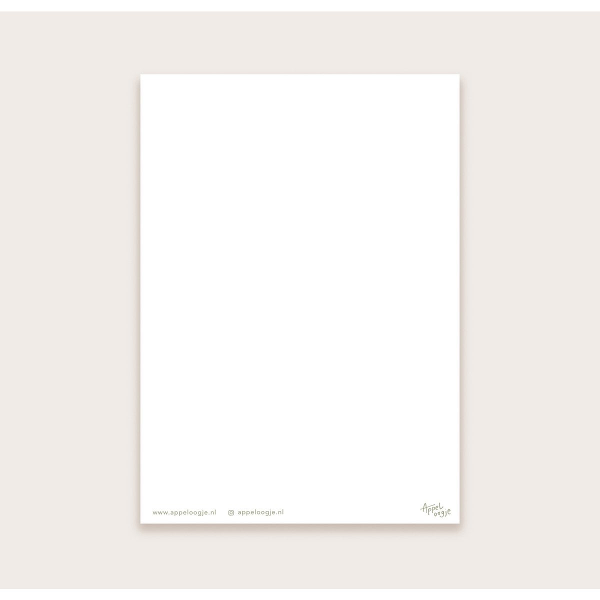 Wenskaart | Feestje in het bos