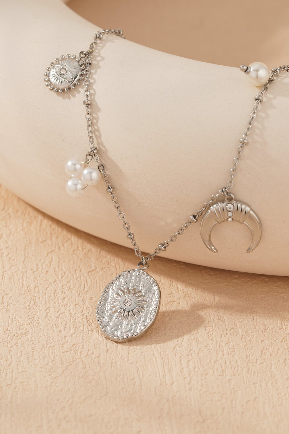 Ketting | Moonphase | Zilver