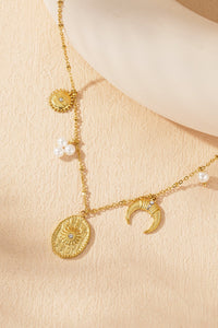 Ketting | Moonphase | Goud