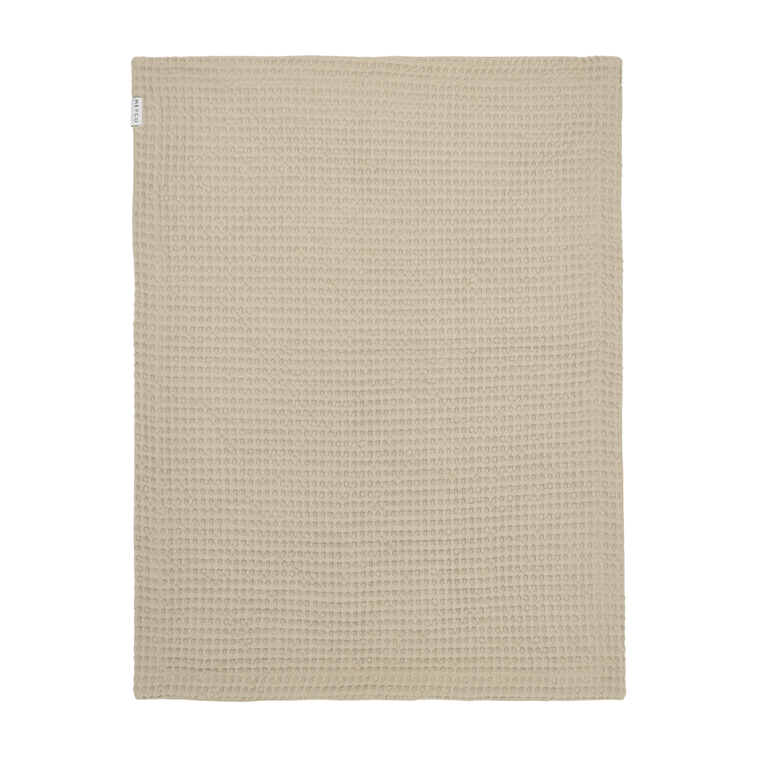 Wiegdeken | Waffle cotton | Sand