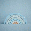 Houten regenboog | Blauw