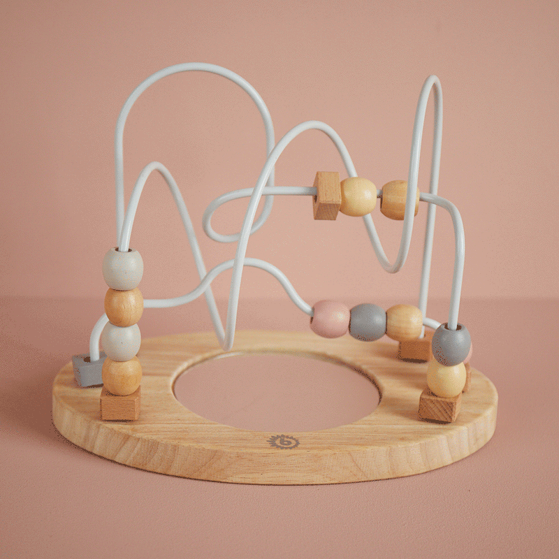 Activiteitenspiraal met spiegel | Rose